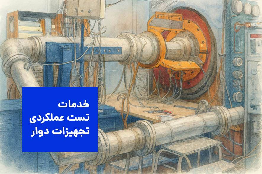 خدمات تست عملکردی تجهیزات دوار