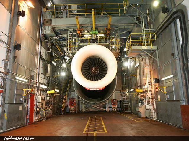 تست سل بسته موتور توربوفن