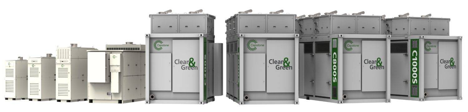 پکیج‌های میکروتوربین کپستون (Capstone)