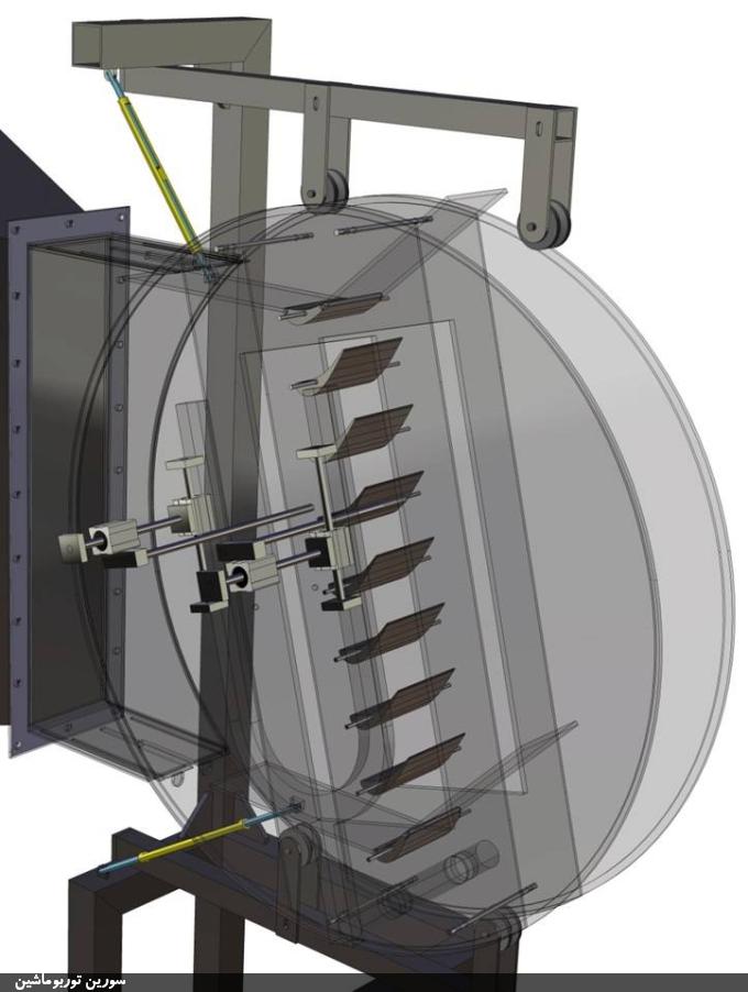 در این پروژه یک تونل باد یا تست سل ردیف پره (Cascade) توربین و کمپرسور طراحی و ساخته شد. در این پروژه یک تونل باد یا تست سل ردیف پره (Cascade) توربین و کمپرسور طراحی و ساخته شد.