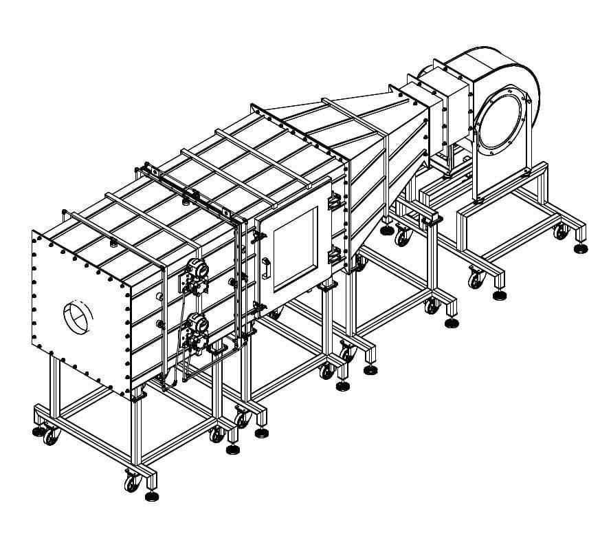 طراحی و ساخت اتاق تست فن بر اساس استانداردهای AMCA 210 و ISO 5801 طراحی و ساخت اتاق تست فن بر اساس استانداردهای AMCA 210 و ISO 5801