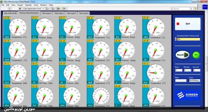 طراحی و توسعه نرم‌افزارهای اندازه‌گیری و داده‌برداری با لب‌ویو (LabVIEW)